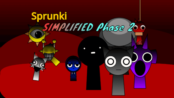 sprunki simplified phase 2 all character